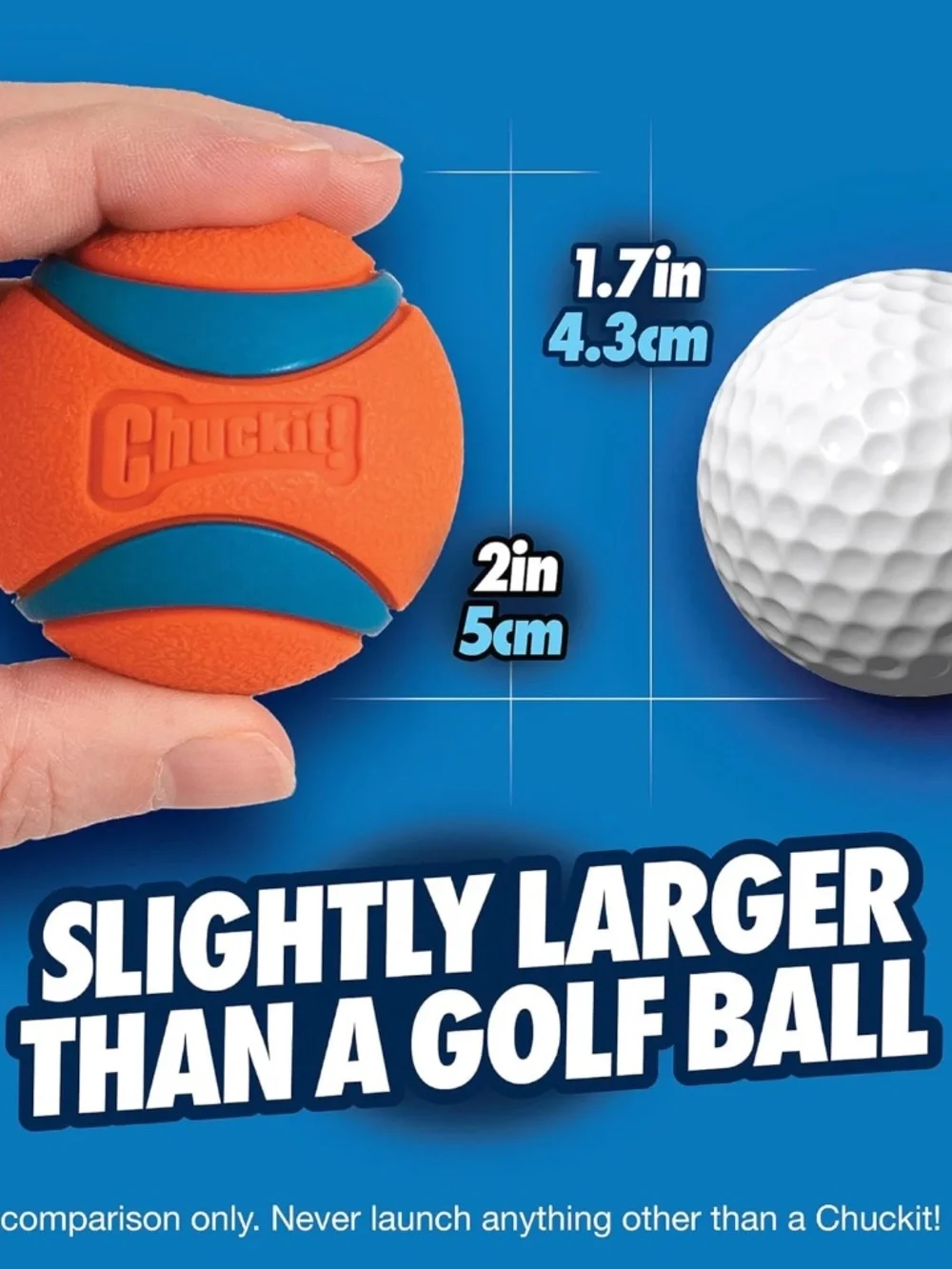 Chuckit! Ultra Ball 2-Pack Small Durable Fetch Dog Toys NWT